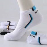 Performance Breathable Cushioned Low-Cut Sports Socks