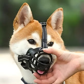 Adjustable Breathable Basket Dog Muzzle – Nylon Strap