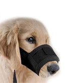 Adjustable Nylon Dog Muzzle — Breathable Anti-Bite Mask