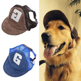 Adjustable Pet Baseball Cap — Breathable Dog & Cat Hat