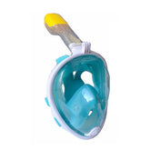 Anti-Fog 180° Full Face Snorkel Mask with Ear Plugs