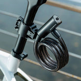 Portable Anti-Theft Cable Lock with Mount