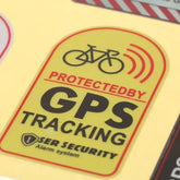 Reflective Bicycle GPS Security Warning Stickers