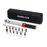 Torque Wrench Tool Set with Hex, Torx & Screw Bits (2–24Nm)