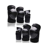 Protective Gear Set 6 Pcs – Knee, Elbow & Wrist Pads for All Ages