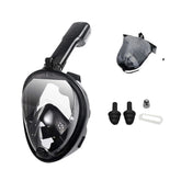 Full Face Snorkel Mask 180° View Anti-Fog Leak-Proof
