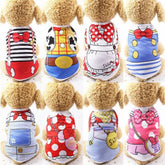 Cute Cartoon Pet Clothes for Small Dogs & Cats