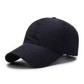 Breathable Perforated Baseball Cap — Unisex