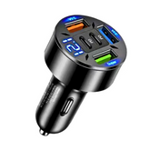 250W Multi-Port Car Charger with LED Display
