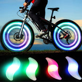 Colorful LED Bike Wheel Spoke Light Waterproof Flash Lamp