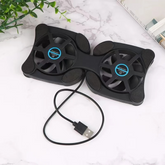 Compact Laptop Fan Stand Cooler Pad