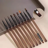 Professional Nail Art Brush Set – 12/15pcs Gel Nail Tools
