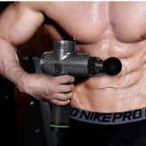 Deep Tissue Massage Gun — 30 Speeds, 6 Heads