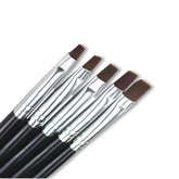 Dental Composite Shaping Brushes — 5pc Dental Brushes