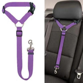 Dog Car Seat Belt & Harness — Adjustable Safety Tether