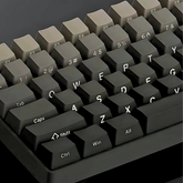 133 Key Grey PBT Double Shot Keycaps MX Switch