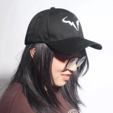 Embroidered Bull Logo Baseball Cap — Unisex Cotton