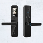 Smart Fingerprint Door Lock with Tuya App & Keypad