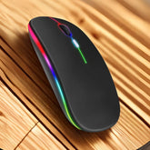 Wireless RGB Silent Mouse Bluetooth 5.0 + 2.4G
