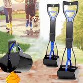 Hands-Free Foldable Dog Poop Scooper — Ergonomic & Large Cup