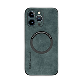 Luxury Leather MagSafe Case for iPhone 15 & 16 Series