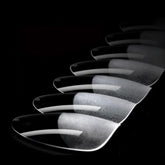 Flexible Pre-Filed Nail Tips — Ballerina Clear Extension Tips