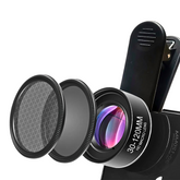 HD Mobile Macro Lens Kit with CPL Filter – Clip-On