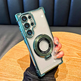 Magnetic Ring Stand Shockproof Case for Samsung S24 Ultra