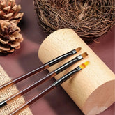 3pcs Nail Art Liner Brushes – Precision Painting Set