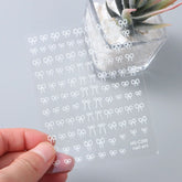 Luxury Nail Art Stickers – Letters & Symbols Decals