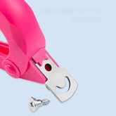 Anti-Splash U Nail Art Clippers — Stainless Steel
