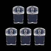 Clear Universal Phone Dust Plugs - 20 Pack