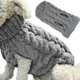 Plush Fleece Dog Sweater – Warm Winter Pet Outfit