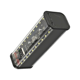 Transparent Shell 8×18650 Power Bank Case — Clear Housing