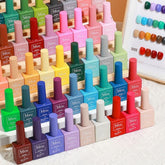 60-Color Gel Nail Polish Set — UV/LED High-Gloss Gel