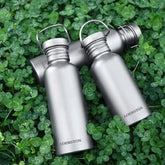 Pure Titanium Sports Water Bottle – Leakproof & Durable