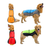 Reflective Dog Life Jacket — Adjustable Safety Vest