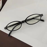 Oval Fashion Glasses with Clear Frame for Women