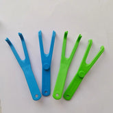 Reusable Dental Floss Holder Aid Tooth Pick Flosser Tool