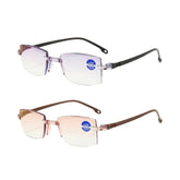 Rectangle Bifocal Reading Glasses with Blue Light Filter