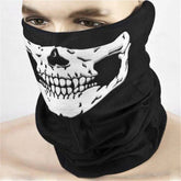 Skull Face Mask Neck Gaiter for Motorcycle & Outdoors