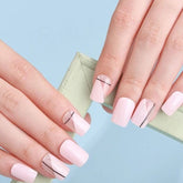 Sparkly Gradient Aurora Gel Nail Strips – UV/LED Compatible