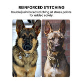 Tactical Adjustable Dog Collar — 1.5" Heavy-Duty