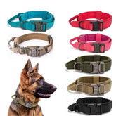 Tactical Military Dog Collar - Heavy Duty Nylon