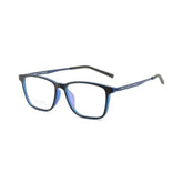 Fashion Square Reading Glasses – Titanium Frame, Unisex