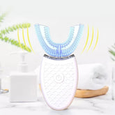 U-Shaped Automatic Sonic Toothbrush — Hands-Free Cleaning