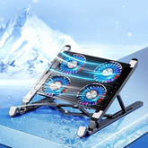Powerful Aluminum USB Laptop Cooler for Gamers