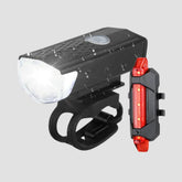 USB Rechargeable Bike Headlight & Tail Light