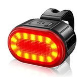 Rechargeable Bike Headlight & Taillight Set – Waterproof