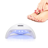 48W UV/LED Nail Lamp — Detachable Base & LCD